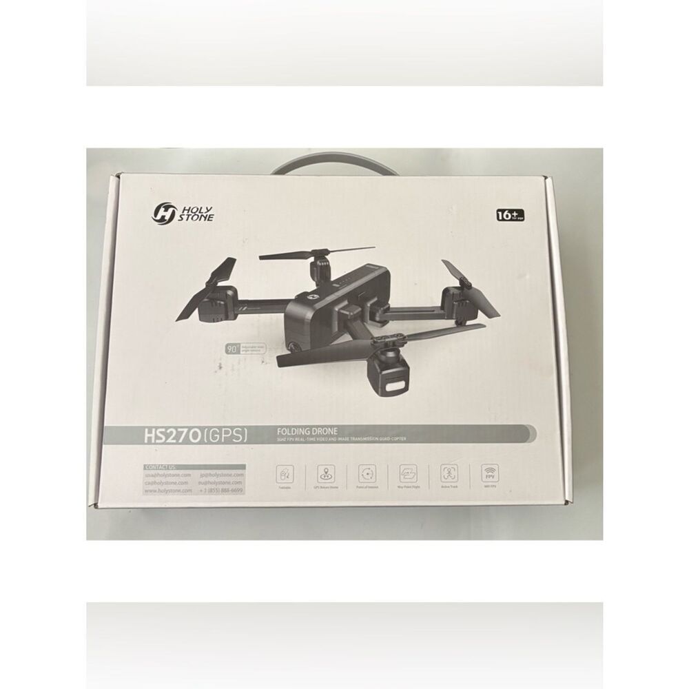New In Box HolyStone HS270(GPS) Folding Drone